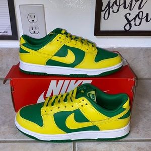Nike Dunk Low Retro Bittys Reverse Brazil Mens Shoes